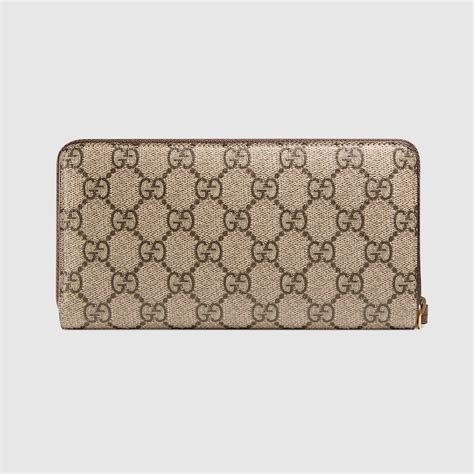 Neo Vintage GG Supreme zip around wallet